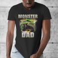 Monster Truck Dad Monster Truck Are My Jam Adults Kids Men's V-Neck T-Shirt Monster Truck Dad Monster Truck Are My Jam Adults Kids Men's V-Neck T-Shirt