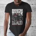 Monster Truck Dad Tshirt Men's V-Neck T-Shirt