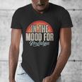In The Mood For Nostalgia Vintage 80s 90s Retro Men's V-Neck T-Shirt In The Mood For Nostalgia Vintage 80s 90s Retro Men's V-Neck T-Shirt