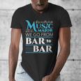 Music Major Student Pun Graduation Men's V-Neck T-Shirt