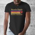 Nerdy Dads Dice For Tabletop RPG New Father Men's V-Neck T-Shirt Nerdy Dads Dice For Tabletop RPG New Father Men's V-Neck T-Shirt