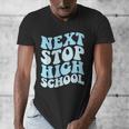 Next Stop High School Elementary School Graduation 2025 Men's V-Neck T-Shirt
