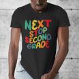 Next Stop Second Grade 1st Grade Graduation Day Kids Men's V-Neck T-Shirt