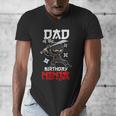 Ninja Favor Shirt For Men Dad Of The Birthday Boy Men's V-Neck T-Shirt