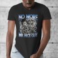 No More Mr Nice Guy Alpha Wolf Meme Dad Papa Men Men's V-Neck T-Shirt