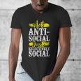 Not Anti Social Just Selectively Social Introvert Men's V-Neck T-Shirt Not Anti Social Just Selectively Social Introvert Men's V-Neck T-Shirt