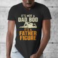 Not Dad BOD Its A Father Figure Fathers Day Daddy Papa Men's V-Neck T-Shirt
