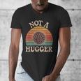 Not A Hugger Retro Sea Urchin Sarcastic Introvert Men's V-Neck T-Shirt