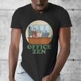 Office Zen Introvert Office Staff Secretary Employee Admin Men's V-Neck T-Shirt