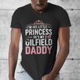 Oilfield Dad Oilfeild My Daddy Works In The Oilfield Men's V-Neck T-Shirt