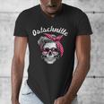 Ostschnitte East Germany DDR Ossi Nostalgia Vintage Retro Men's V-Neck T-Shirt