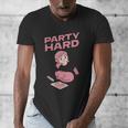 Party Hard Comfortable Stay At Home Introvert Men's V-Neck T-Shirt