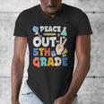 Peace Out 5th Grade Fifth Grade Graduation T-Shirt Men's V-Neck T-Shirt
