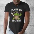 Peace Sign Hand Turtle Class Of 2026 Graduation Men's V-Neck T-Shirt