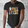 Peace Out Third 3rd Grade Graduation Graduate Class Of 2025 Men's V-Neck T-Shirt