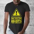 My People Skills Are Just Fine Sarcastic Introvert Men's V-Neck T-Shirt