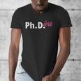 Ph Diva Women Dissertation Doctoral Degree Graduation PhD Men's V-Neck T-Shirt