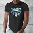 Pharmacy Graduation Pharmacist Pharmd Parent Grad Dad Brag Men's V-Neck T-Shirt