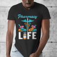 Pharmacy Life Pharmacist Chemist Student PharmD Graduation Men's V-Neck T-Shirt