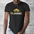 PhD Finished PhinisheD Class Of 2026 Phd Graduation Men's V-Neck T-Shirt