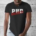 PHD Nailed It Graduation Doctorate Graduate Men's V-Neck T-Shirt