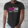 PhDiva Graduation Doctorate Student Graduate Men's V-Neck T-Shirt