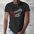 Phinally Done PhDShirt Graduation Men's V-Neck T-Shirt