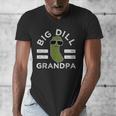 Pickle Pun Big Dill Grandpa Dad Joke Grandfather Humor Men's V-Neck T-Shirt Pickle Pun Big Dill Grandpa Dad Joke Grandfather Humor Men's V-Neck T-Shirt