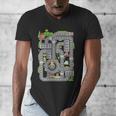 Play Cars On Dad's Back Shirt Kids And Fathers Play Men's V-Neck T-Shirt Play Cars On Dad's Back Shirt Kids And Fathers Play Men's V-Neck T-Shirt