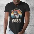 Please Be Patient With Me I'm From The 1900s Cat Men's V-Neck T-Shirt Please Be Patient With Me I'm From The 1900s Cat Men's V-Neck T-Shirt