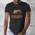 Please Be Patient With Me I'm From The 1900s Vintage Turkey Men's V-Neck T-Shirt