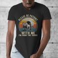 Please Be Patient With Me I'm From The 1900s Vintage Wagon Men's V-Neck T-Shirt