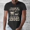 Please Be Patient To Me I'm From The 1900s Wild West Vintage Men's V-Neck T-Shirt