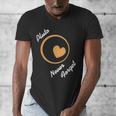 Pluto Never Forget Space Nostalgia Planetary Humor Men's V-Neck T-Shirt