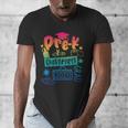 Pre-K Prek3 Prek4 Graduate Quarantine Preschool Graduation Men's V-Neck T-Shirt