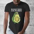 Pregnancy Announcement Shirts Men Dad Papacado Men's V-Neck T-Shirt