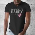 Promoted To Daddy Est 2026 Shirt New Daddy New Dad Men's V-Neck T-Shirt