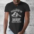 Promoted To Daddy Est 2026 Soon To Be Daddy 2026 Men's V-Neck T-Shirt Promoted To Daddy Est 2026 Soon To Be Daddy 2026 Men's V-Neck T-Shirt