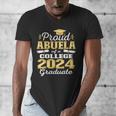 Proud Abuela Of 2024 College Graduate Family 24 Graduation Men's V-Neck T-Shirt