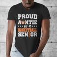 Proud Auntie Of a Basketball Senior 2026 Graduation Gifts Men's V-Neck T-Shirt