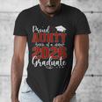Proud Aunty Of a Class Of 2026 Graduate Senior Graduation Men's V-Neck T-Shirt