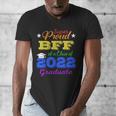 Proud Bff Of 2022 Graduate Class 2022 Graduation Family Men's V-Neck T-Shirt