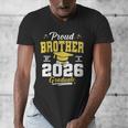 Proud Brother Of a Class Of 2026 Graduate Senior Graduation Men's V-Neck T-Shirt