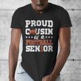 Proud Cousin Of a Football Senior 2026 Graduation Gifts Men's V-Neck T-Shirt