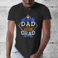 Proud Dad Of A 2018 Graduate Graduation Grad Men's V-Neck T-Shirt