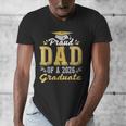Proud DAD Of a 2026 Graduate Class Senior Graduation Men's V-Neck T-Shirt