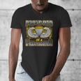 Proud Dad Of a Airborne Division Paratrooper Men's V-Neck T-Shirt