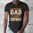 Proud Dad Of Awesome Corpsman Father's Day Men's V-Neck T-Shirt