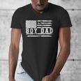 Proud Dad Of Boy Father Of Boys For Dad Xmas Fathers Day Men's V-Neck T-Shirt