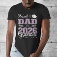 Proud Dad Of a Class Of 2026 Graduate For Graduation Men's V-Neck T-Shirt